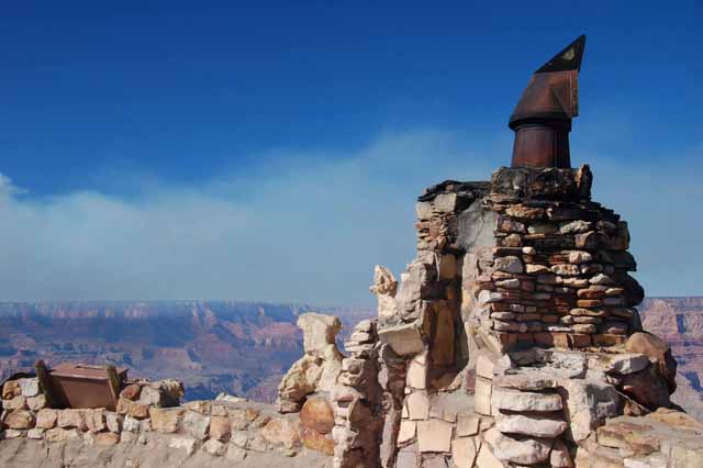 The Watchtower smokestack